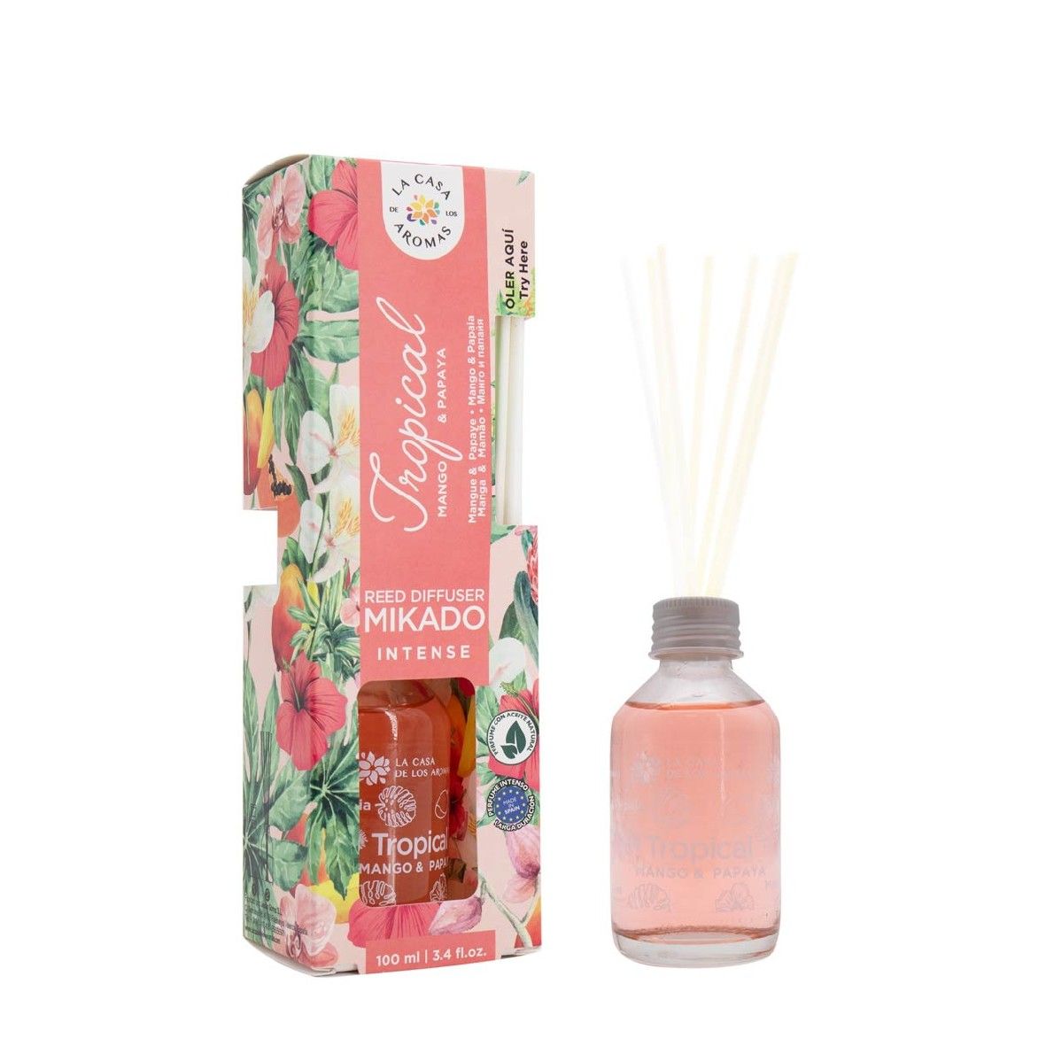 Ambientador Mikado Tropical Intense 100 ml. La Casa de los Aromas